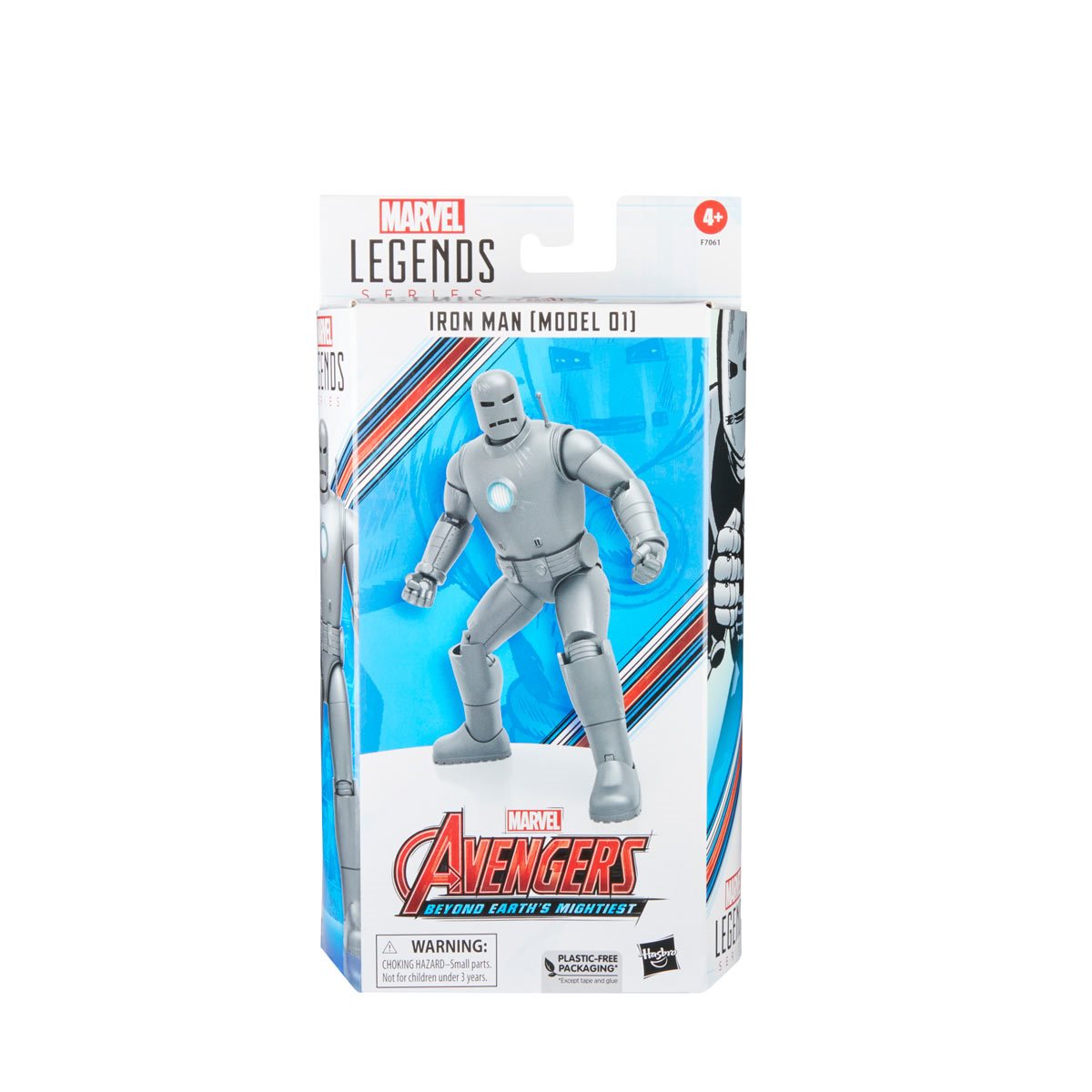 Avengers 60th Anniversary Marvel Legends Series Iron Man (Model 01) Hasbro